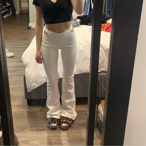 Edikted White Cutout Jeans!!